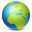 world globe transparent3